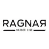 Logotipo de la marca de barbería Ragnar