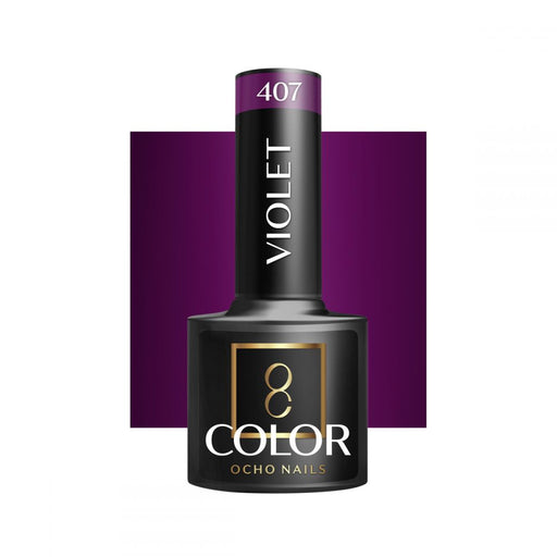 Ocho Nails esmalte semipermanente 407 violet