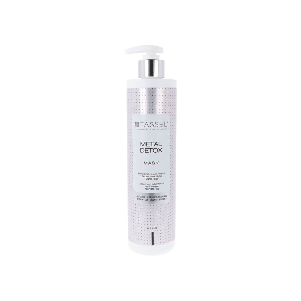 Metal Detox Tassel Mascarilla: Purifica y Repara Cabello Dañado por Químicos