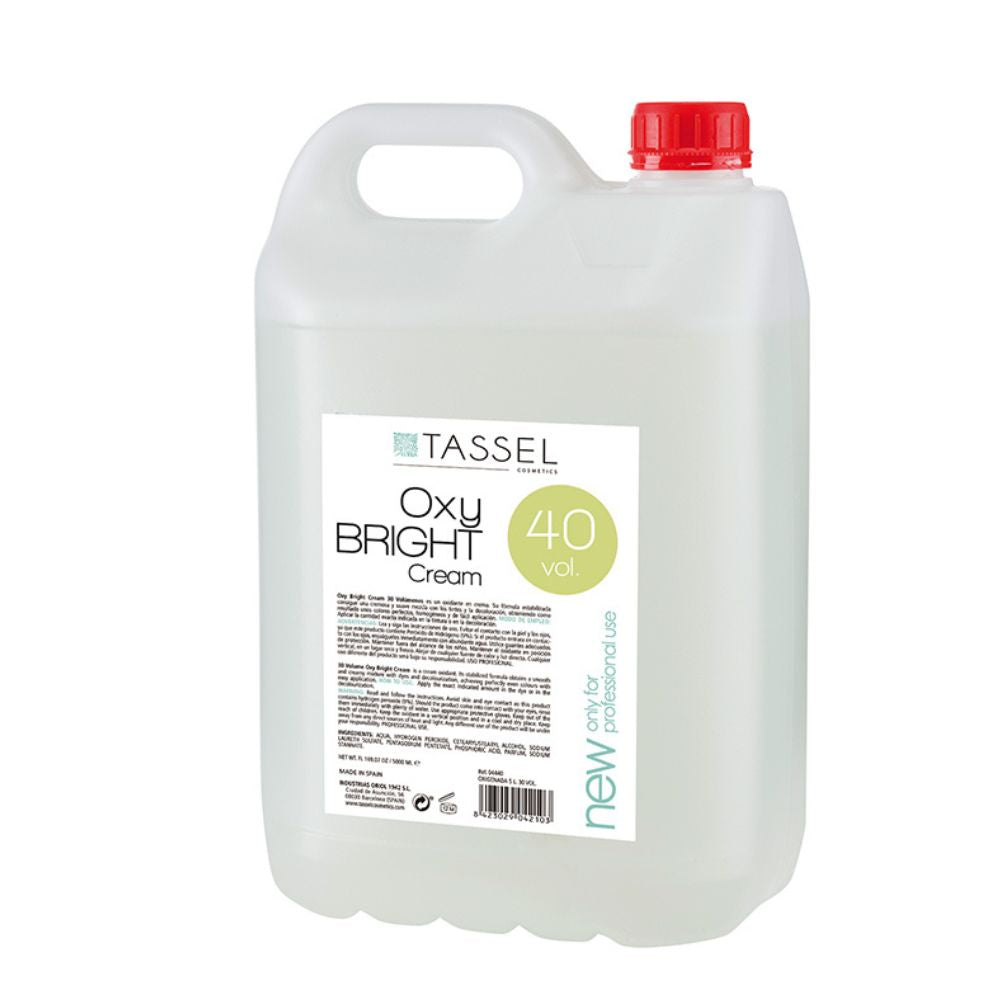 Activador Oxidante en Crema 40 Volúmenes Tassel Oxy Bright 5.000 ml