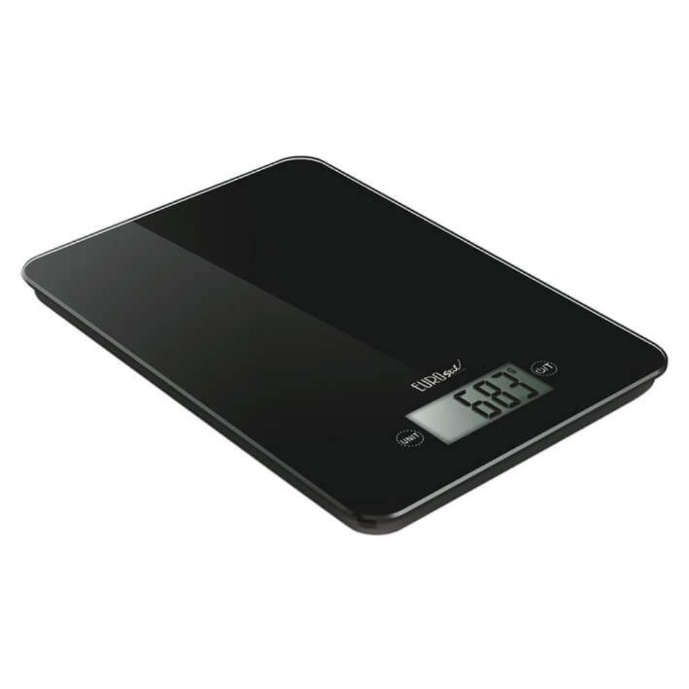 Balanza digital negra rectangular hasta 5 kg 