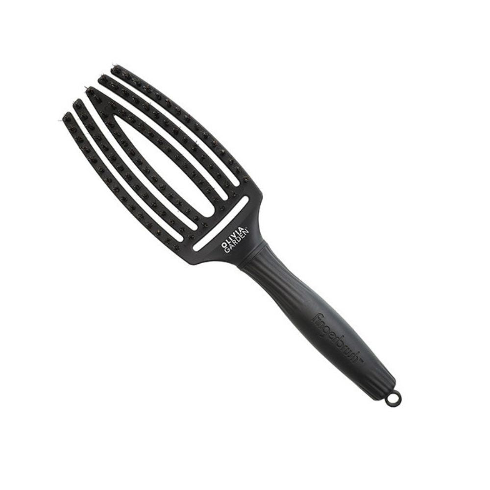 Cepillo Fingerbrush Olivia Garden Talla M | Cerdas Jabalí y Nylon