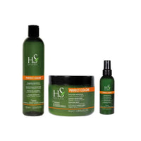 Pack Champú + Mascarilla + Serum Perfect Color para cabello color y tratados Hs Milano