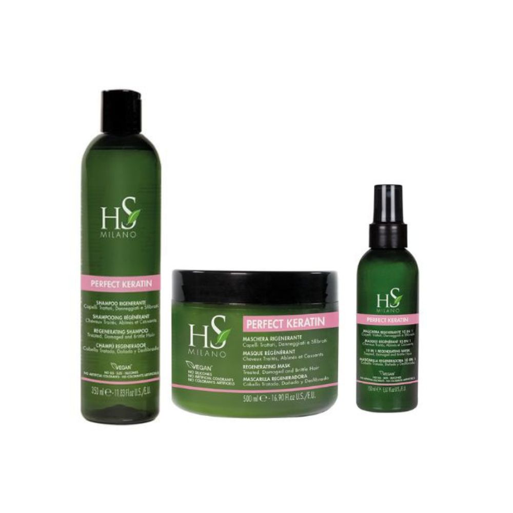 Tratamiento Perfect Keratin HS Milano para cabello dañado