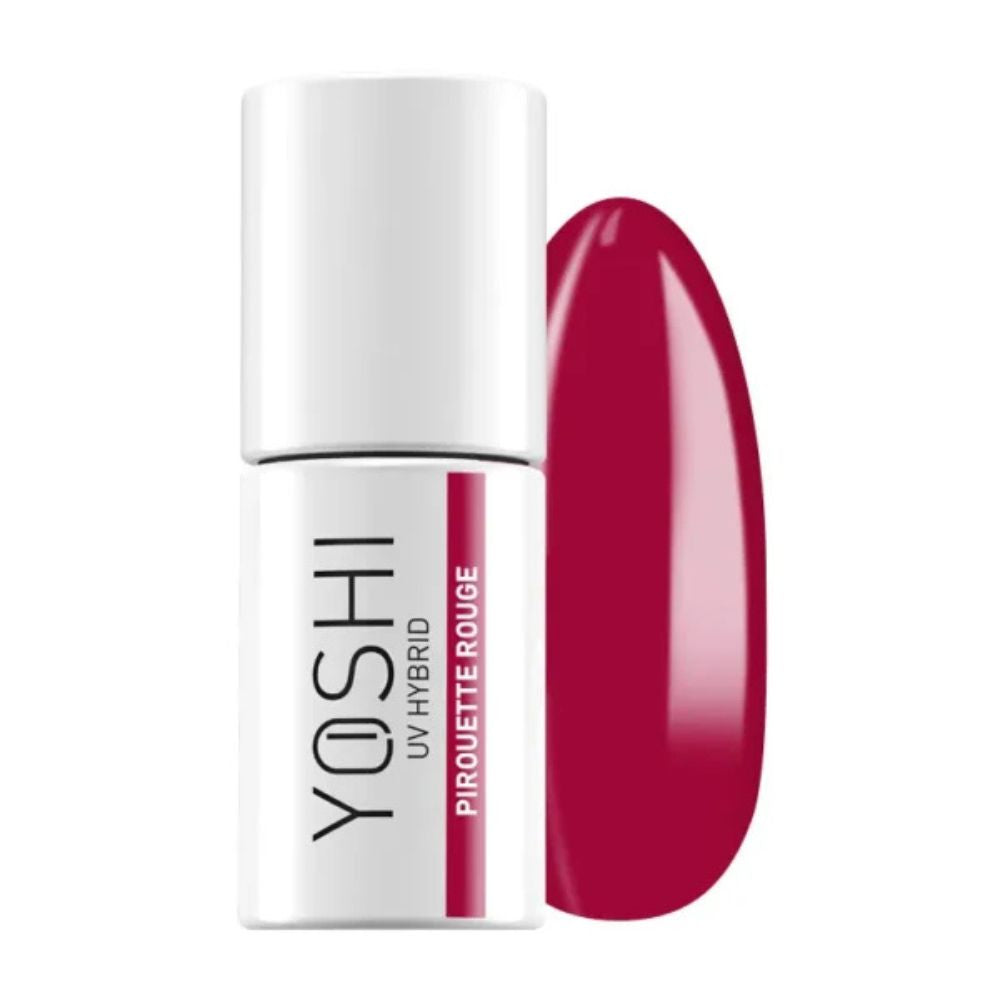Yoshi Pirouette Rouge 242 Esmalte Semipermanente Profesional 6ml 