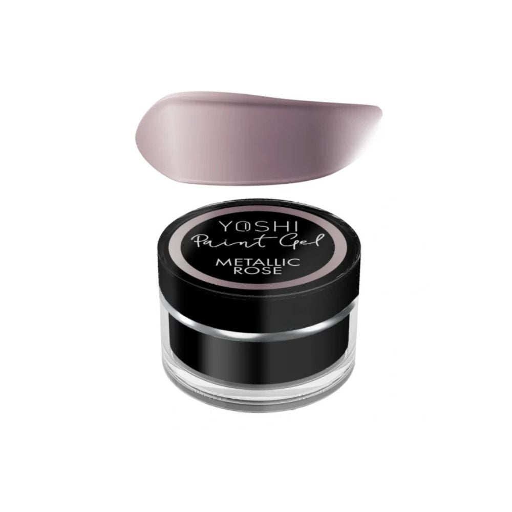 Gel de Pintura Metálico para Uñas Yoshi Metallic Rose 5g