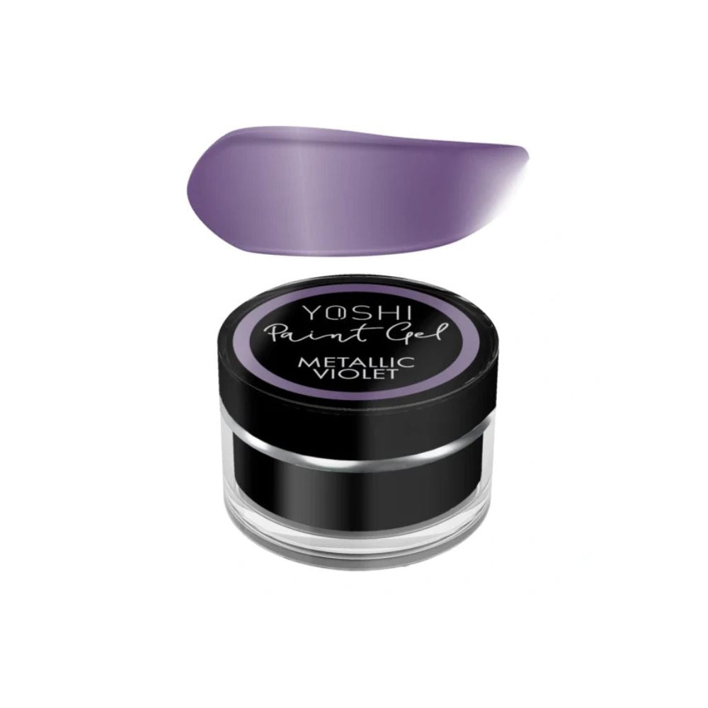 Gel para diseños alta pigmentación Yoshi Metallic Violet