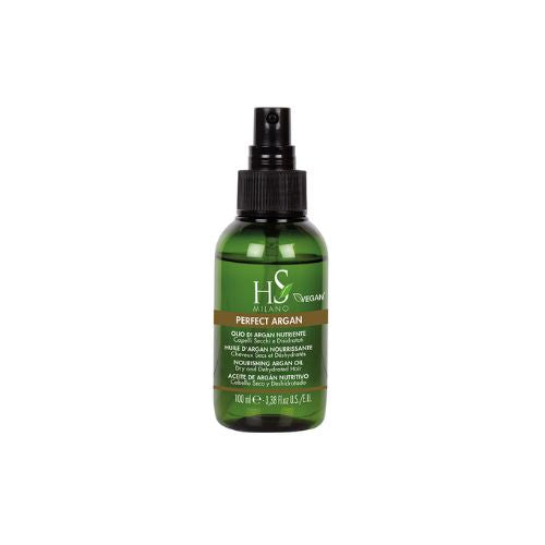 Aceite Perfect Argán nutritivo cabello seco Hs Milano 100ml