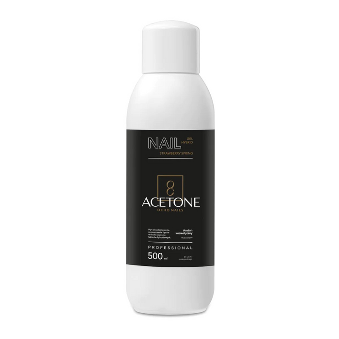 Ocho Nails Acetona con aroma fresa 1000 ml