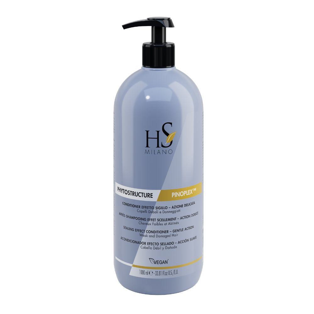 Acondicionador Efecto Sellado Phytostructure Pinoplex cabello débil y dañado HS Milano 1.000ml