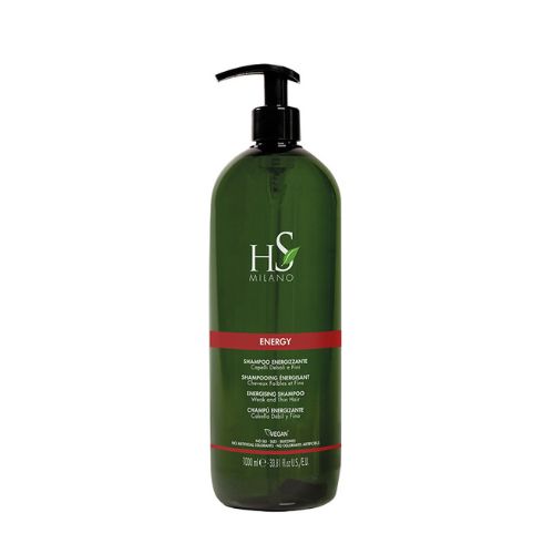 Champú Energy energizante cabello caída Hs Milano 1000ml