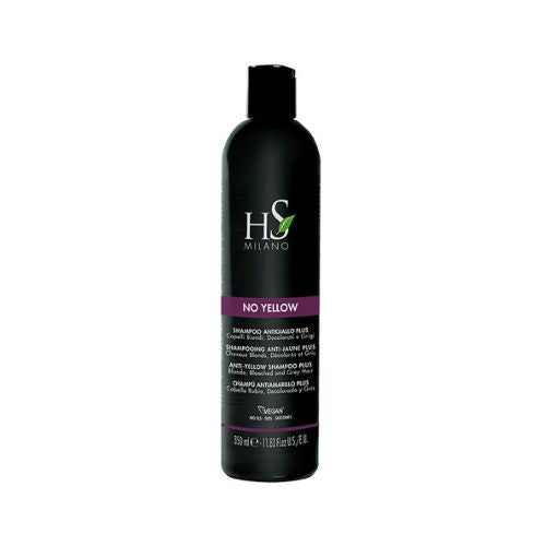 Champú No Yellow cabello rubio decolorado y gris Hs Milano 350ml