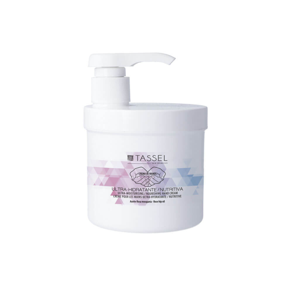 Crema de Manos ultrahidratante nutritiva Tassel 500ml