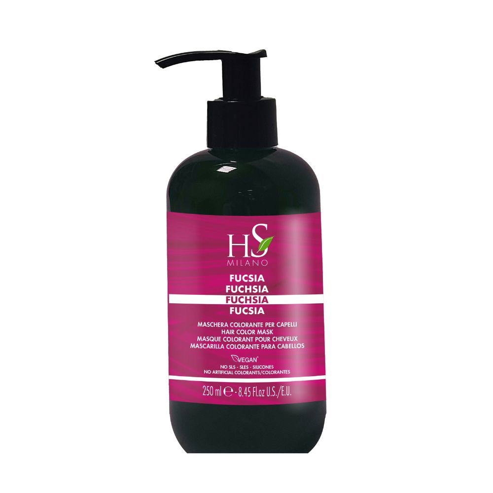Mascarilla capilar de color Fucsia HS Milano 250ml