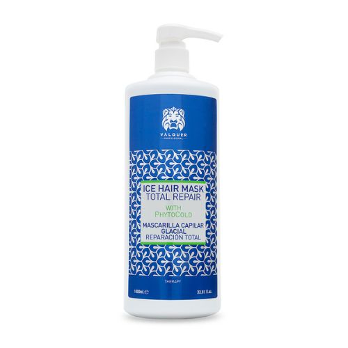 Mascarilla capilar reparación total para cabellos dañados Valquer 1000ml