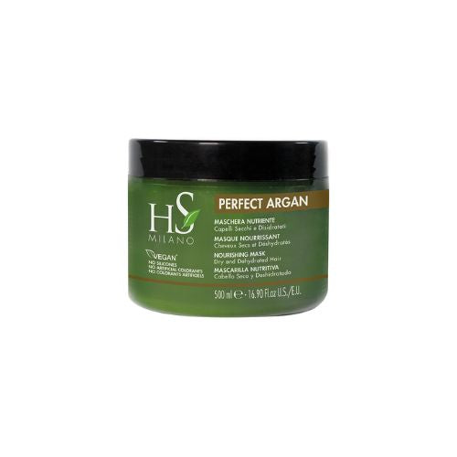 Mascarilla Perfect Argán nutritivo cabello seco Hs Milano 500ml