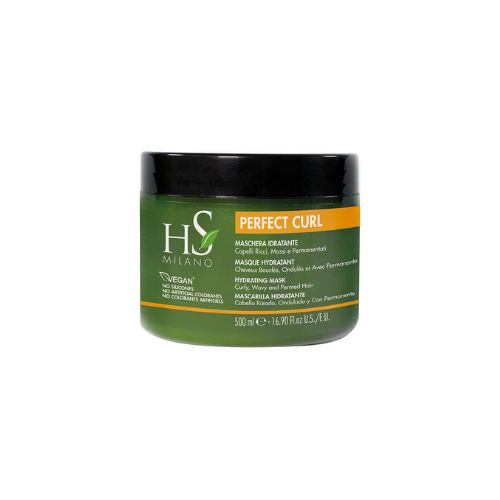 Mascarilla Perfect Curly hidratante cabello rizado Hs Milano 500ml