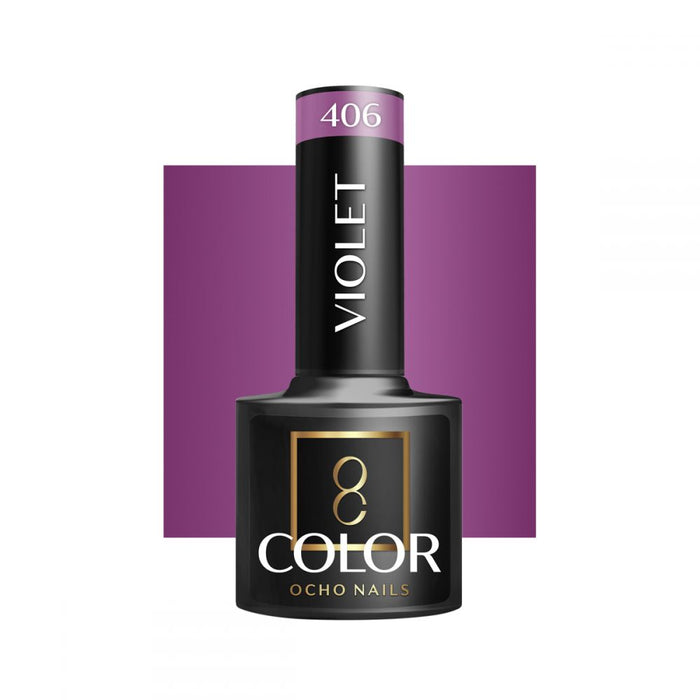 Ocho Nails esmalte semipermanente 406 violet