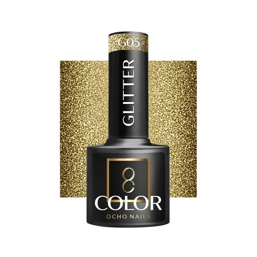 Ocho Nails esmalte semipermanente G05 glitter