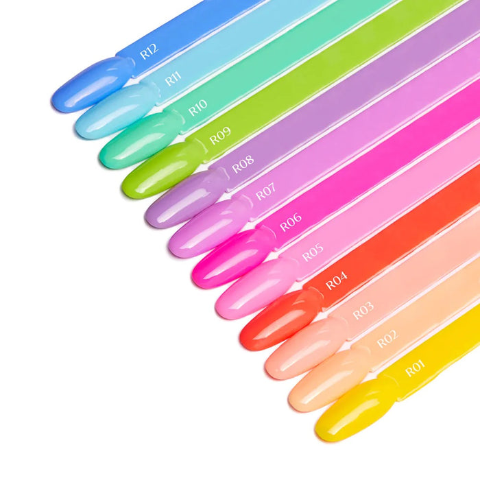 Ocho Nails esmalte semipermanente R01 rainbow