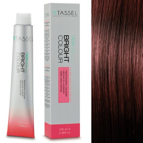 Tinte Tassel Bright Color 5.6 castaño claro rojo 100ml