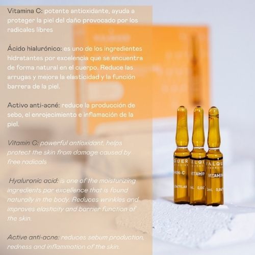 Ampolla Facial con Vitamina C Valquer 5ud x 2ml