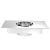 Aspirador de manicura profesional empotrable color plata 25W