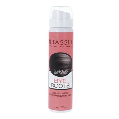 Cubre canas en spray castaño oscuro Tassel 75 ml