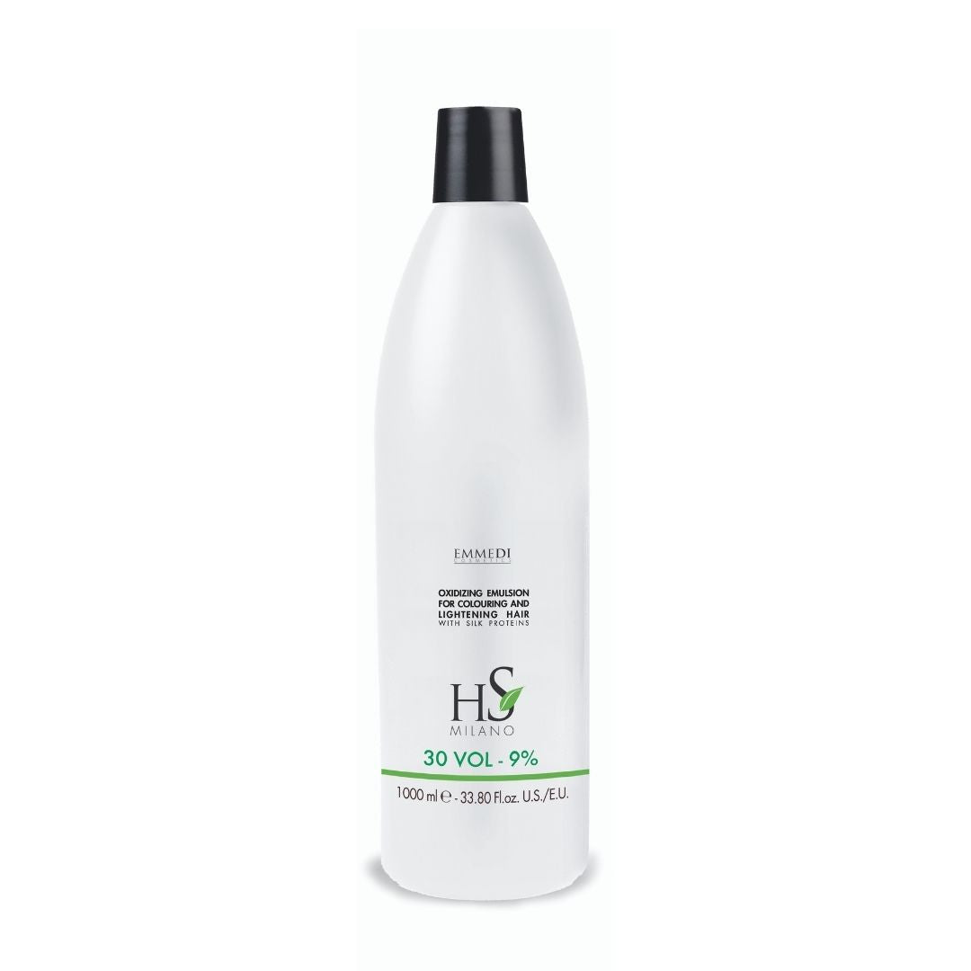 Emulsión Oxidante HS Milano 30 Volúmenes -9% - 1000 ml - Kissbel