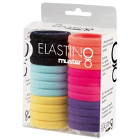 Goma suave tejido rizado Muster de colores 24 unidades - Kissbel