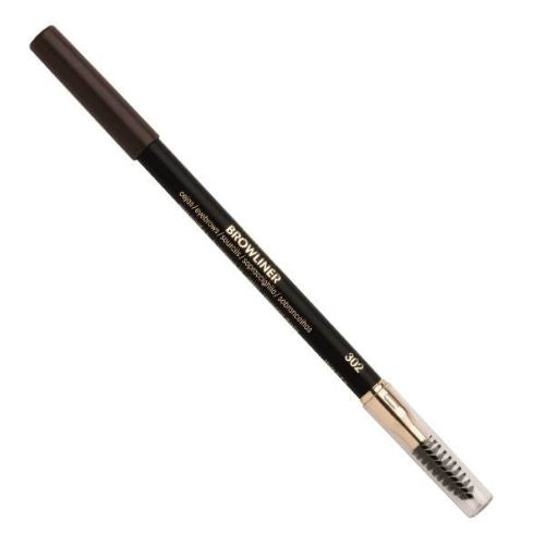 Lápiz de cejas nº 302 D'Orleac color marrón con cepillo