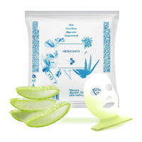 Mascarilla facial hidratante con Aloe Vera - Kissbel