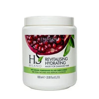 Mascarilla Hidratante cabellos dañados Hs Milano 1.000ml 