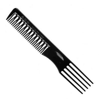 Peine Ahuecador Eurostil curvado color negro - Kissbel