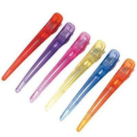 Pinza metal y plástico Eurostil colores 10 cm pack 6 unidades - Kissbel