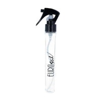 Pulverizador negro con botella transparente 30ml