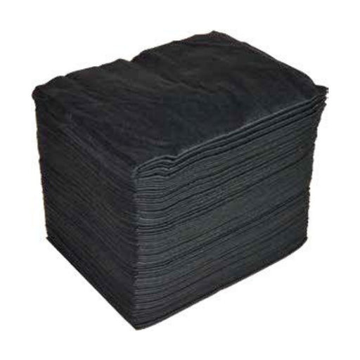 toalla de peluquería color negra, muy economica 50 x 100 cm