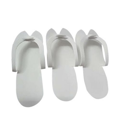 Zapatillas para pedicura blanco bolsa 12 pares - Kissbel
